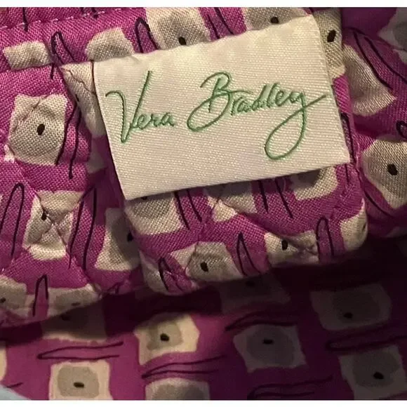 Vera Bradley Retired Watercolor Quilted Purse - Picture 3 of 5
